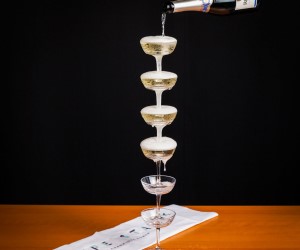 IDEE REGALO ORIGINALI CUCINA 6 SET 6 BICCHIERI DA CHAMPAGNE