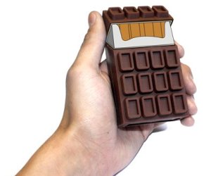 IDEE REGALO ORIGINALI PORTASIGARETTE A FORMA DI BARRETTA DI CIOCCOLATO