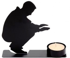 IDEE REGALO ORIGINALI PER LA CASA PORTA LUMINI UOMO