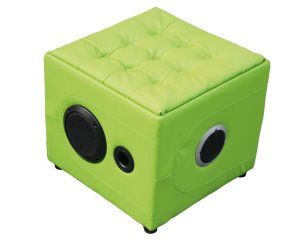 IDEE REGALO ORIGINALI POUF CON ALTOPARLANTI