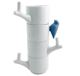 idee regalo originali per la cucina set 4 tazze inpilabili