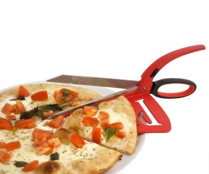 IDEE REGALO ORIGINALI PER LA CUCINA TAGLIAPIZZA CON PALETTA INCORPORATA