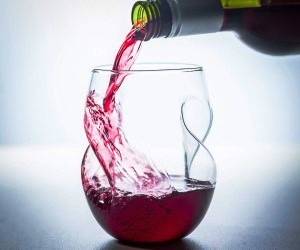 IDEE REGALO ORIGINALI SET 4 BICCHIERI PER VINO
