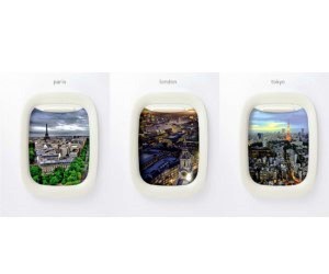 IDEE REGALO ORIGINALI PORTAFOTO A FORMA DI FINESTRINI DI AEREO