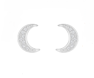 ORECCHINI CRYSTAL WHISHES MOON