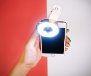 luce selfie light per smartphone