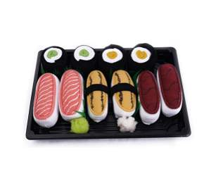 regali originali uomo set 5 calzini sushi