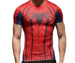 T-SHIRT DA FITNESS UOMO RAGNO