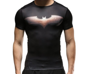 t-shirt fitness batman