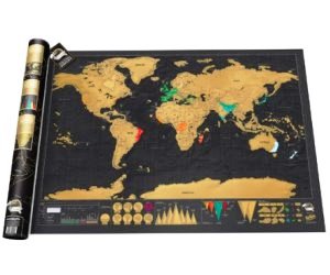 idee regalo originali cartina da grattare