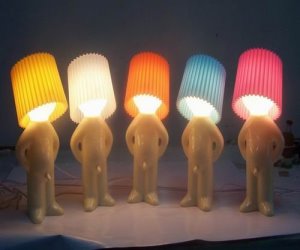 idee regalo originali lampada da notte mister p.
