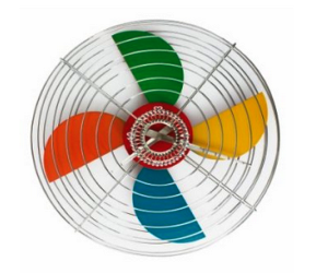 idee regalo originali per la casa orologio da parete ventilatore