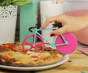 idee regalo originali per la cucina taglia pizza bicicletta