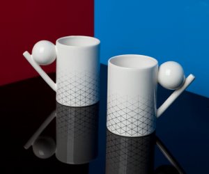 idee regalo originali per la cucina tazza geometria