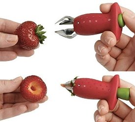 idee regalo originali pinzetta per fragole