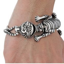 REGALI ORIGINALI UOMO BRACCIALE TIGRE