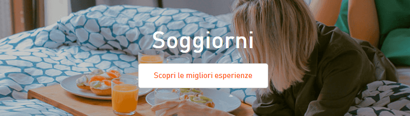 ESPERIENZE DA REGALARE SOGGIORNI