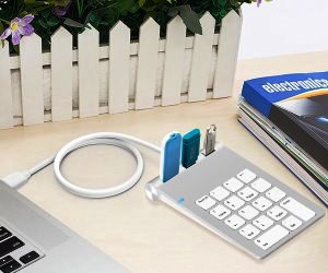 hub multipresa usb originale CON TASTIERINO
