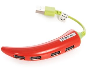 hub 4 porte usb peperoncino