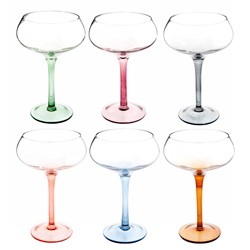 bicchieri da champagne colorati