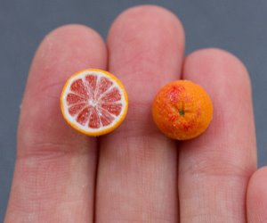 orecchini originali arance