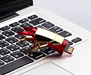 IDEE REGALO ORIGINALI CHIAVETTA USB IRONMAN