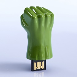 idee regalo originali gadget pugno hulk usb