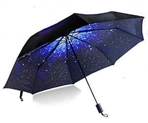 IDEE REGALO ORIGINALI OMBRELLO CIELO STELLATO