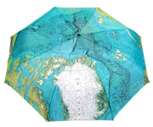 ombrello originale mappamondo