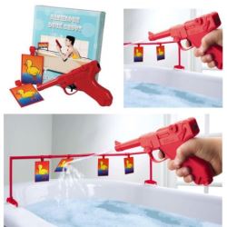 idee regalo originali bathroom duck shot