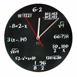 idee regalo originali orologio matematico