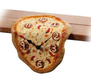 IDEE REGALO ORIGINALI OROLOGIO PIZZA