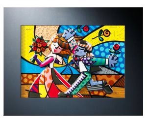 idee regalo originali per la casa quadro in rilievo romero britto