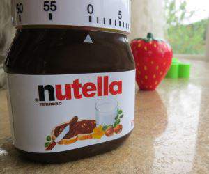 IDEE REGALO ORIGINALI PER LA CUCINA TIMER A FORMA DI CONFEZIONE DI NUTELLA