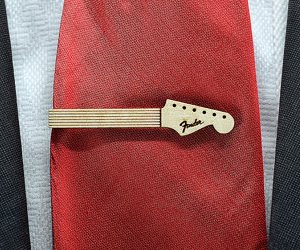 fermacravatta originale chitarra