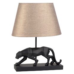 LAMPADA DA TAVOLO DESIGN BLACK PANTERA