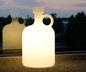 LAMPADA DA TAVOLO DESIGN BOTTLE LIGHT