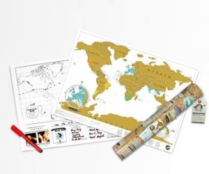 mappe da grattare PORTATILE