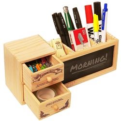 ORGANIZER DA SCRIVANIA in legno