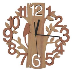 orologio da parete albero