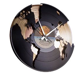 OROLOGIO DA PARETE VINILE GOLD