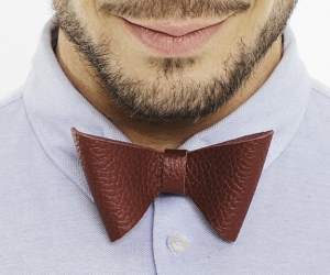 papillon originali uomo in pelle