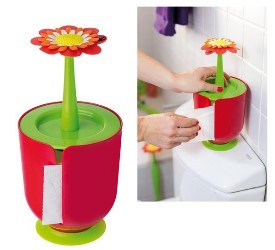 accessori bagno originali e simpatici PORTACARTA IGIENICA FLOWER