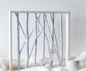 QUADRO CERVO DI NATALE