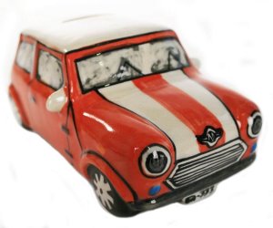 portamonete salvadanai originali MINI COOPER