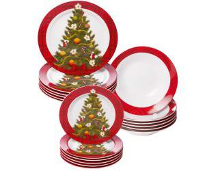 SET 18 PIATTI ALBERO DI NATALE