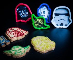 SET 4 STAMPI PER BISCOTTI STAR WARS