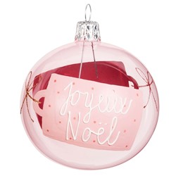 SET 6 PALLINE PER ALBERO PINK