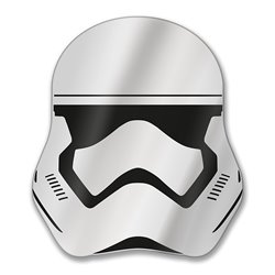 specchio da parete star wars storm trooper