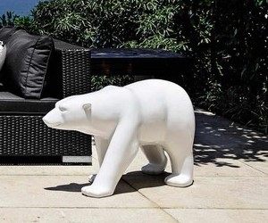 STATUA DA GIARDINO ORSO POLARE